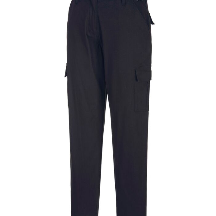 Women's stretch cargo trousers (S233) slim fit Thumbnail