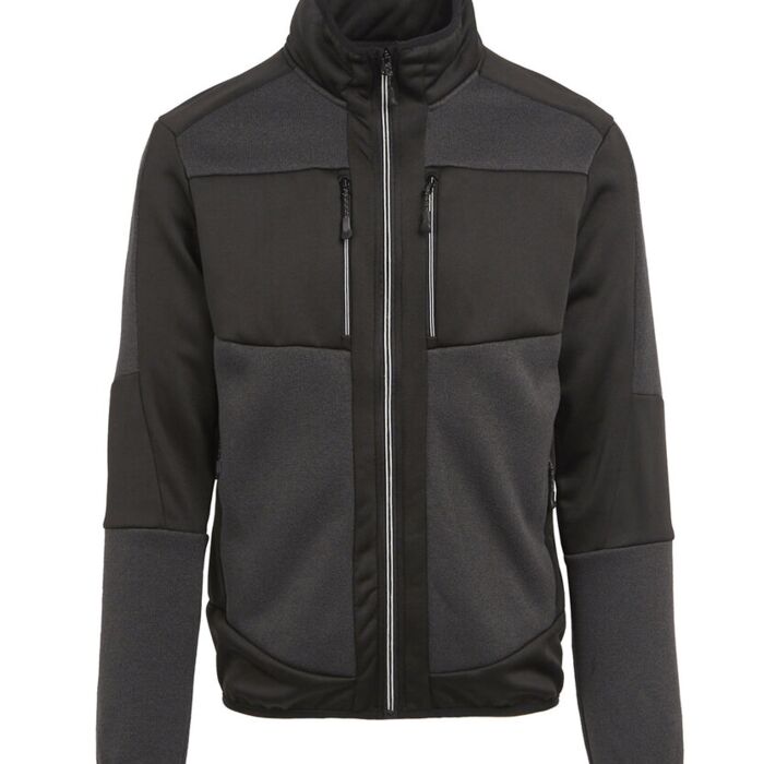 E-Volve unisex knit-effect stretch mid-layer Thumbnail