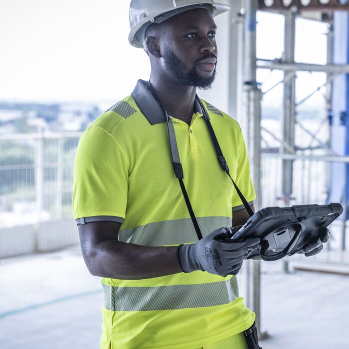 Hi-vis pro comfort polycotton polo Thumbnail