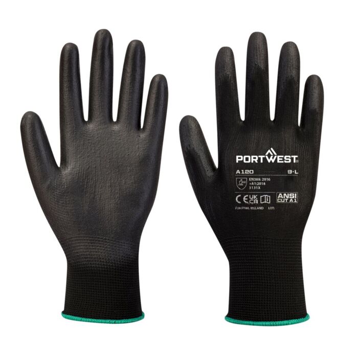 Portwest PU Palm Glove White Thumbnail