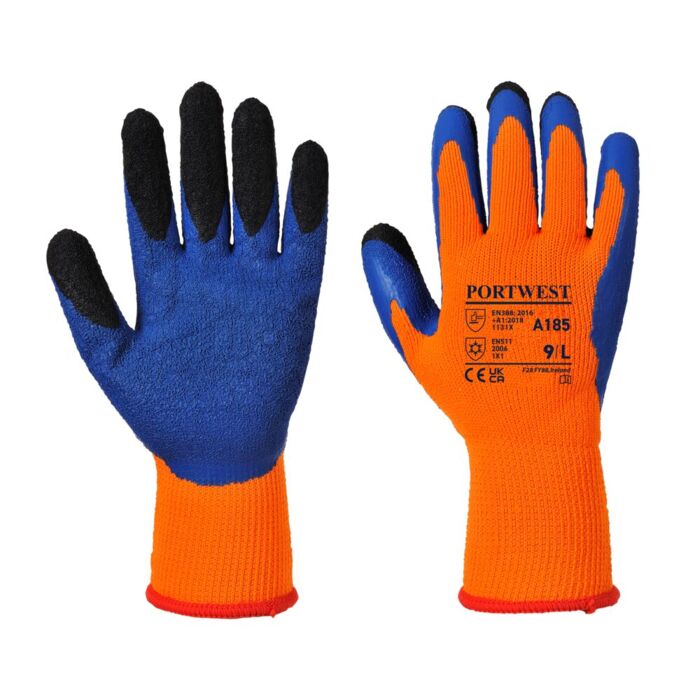 Portwest Duo-Therm Glove Orange/Blue Thumbnail
