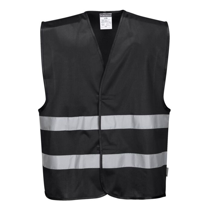 Portwest Iona 2 Band Vest Black Thumbnail