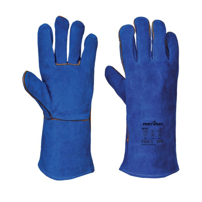Portwest Welders Gauntlet Blue Thumbnail