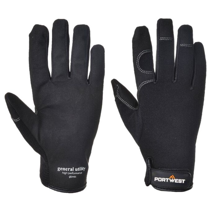 Portwest General Utility Glove Black Thumbnail