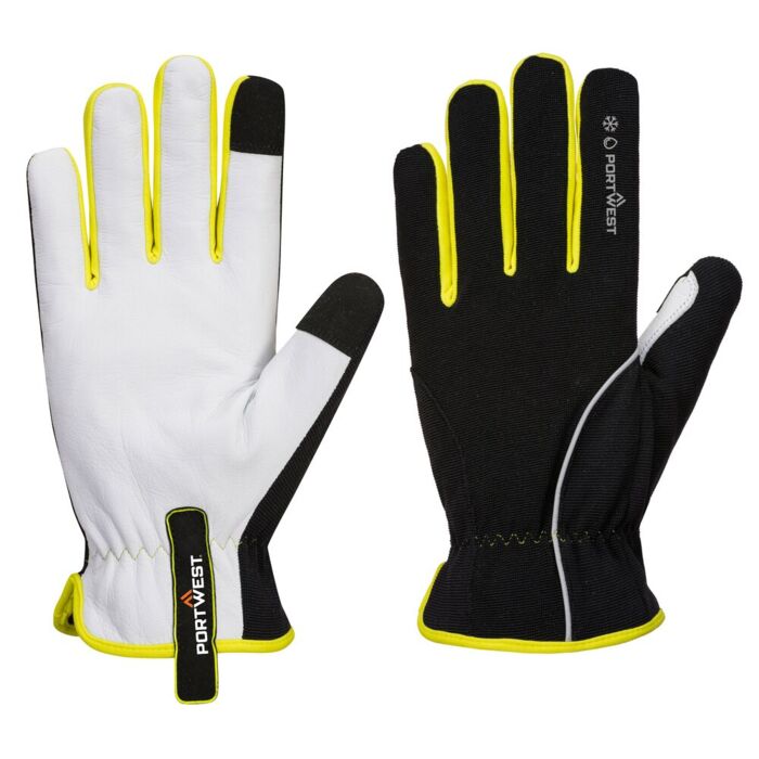 Portwest PW3 Winter Glove Black/Yellow Thumbnail
