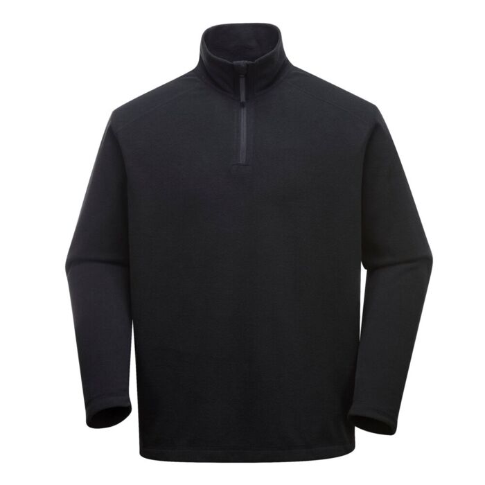 Portwest Staffa Microfleece Jumper Black Thumbnail
