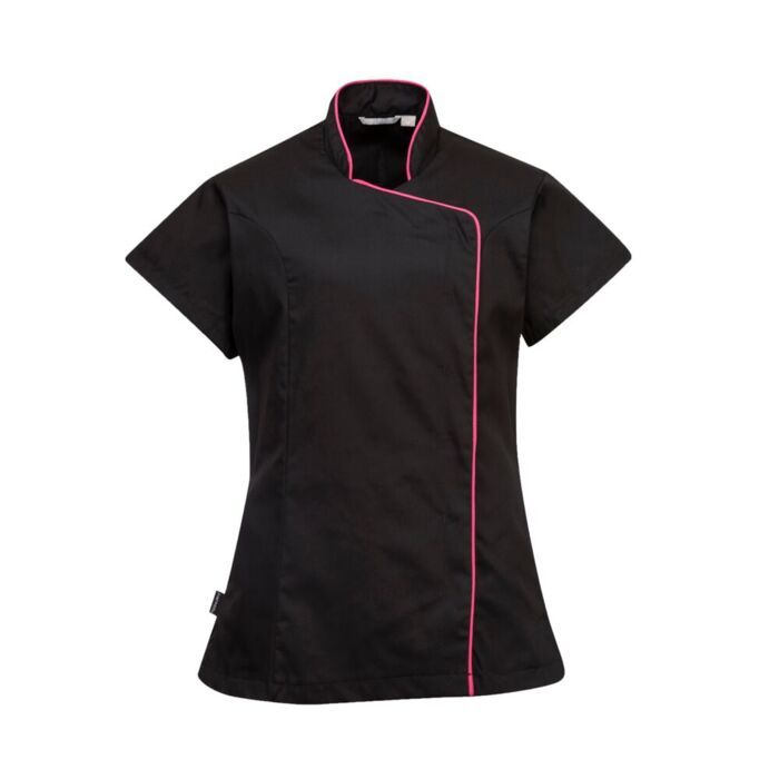 Portwest Ladies Wrap Tunic Black Thumbnail