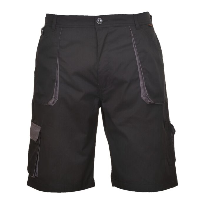 Portwest Contrast Shorts Black Thumbnail
