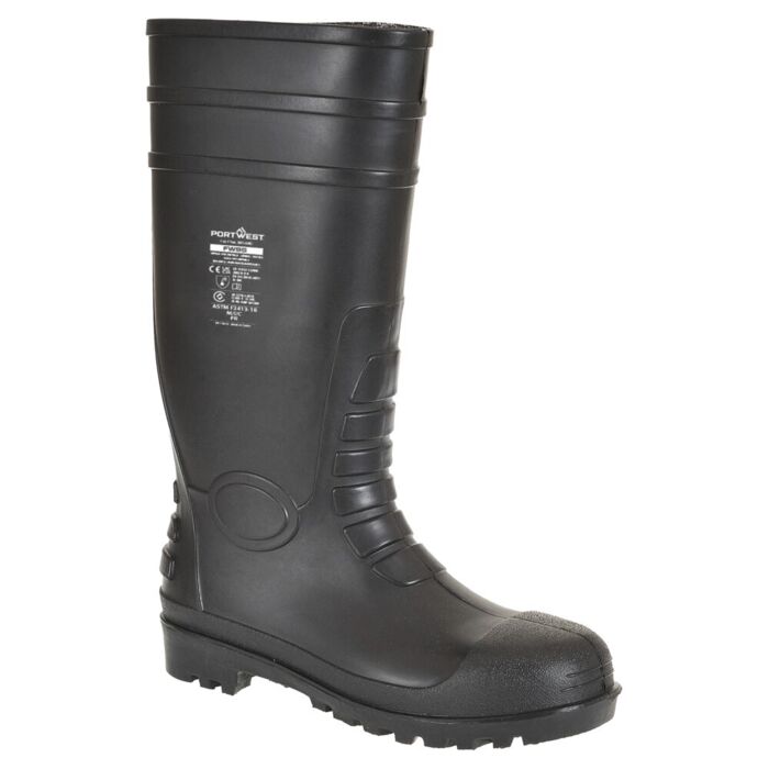 Portwest Safety Wellington  36/3 Black Thumbnail