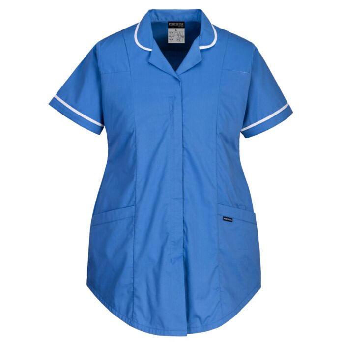 Portwest Stretch Maternity Tunic Hamilton Blue Thumbnail
