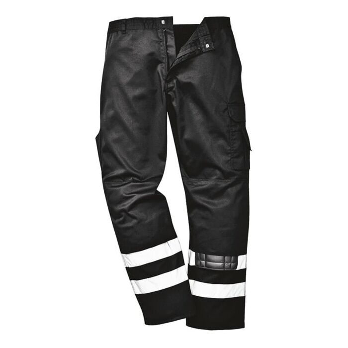 Portwest Iona Safety Trousers Black Thumbnail