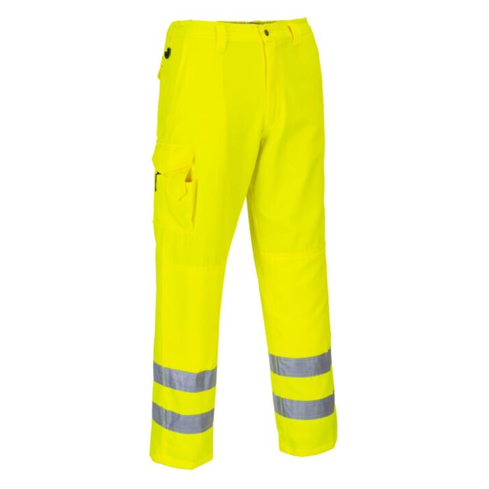 Portwest Hi-Vis Combat Trouser Yellow Yellow Thumbnail