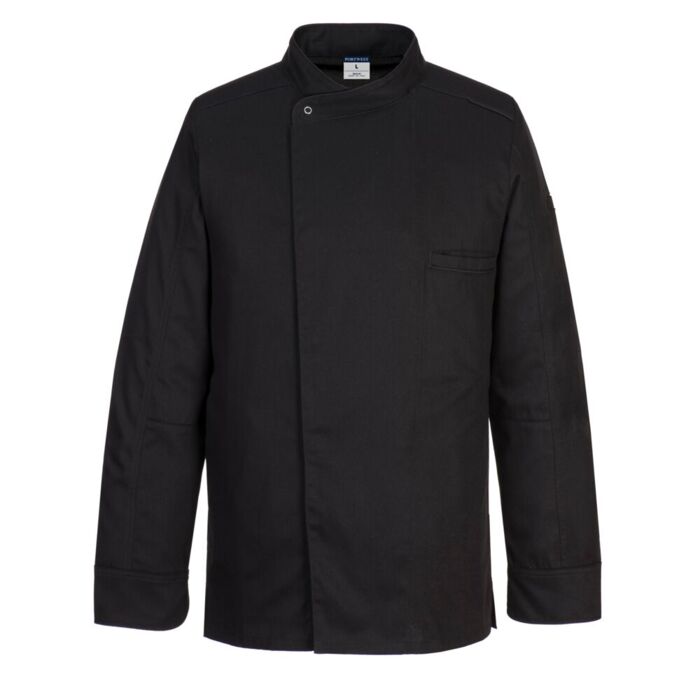 Portwest Surrey Chefs Jacket L/S White Thumbnail