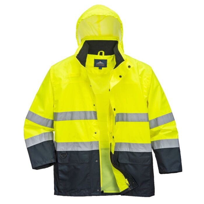Portwest Lite 2-Tone Traffic Jacket Yellow Thumbnail