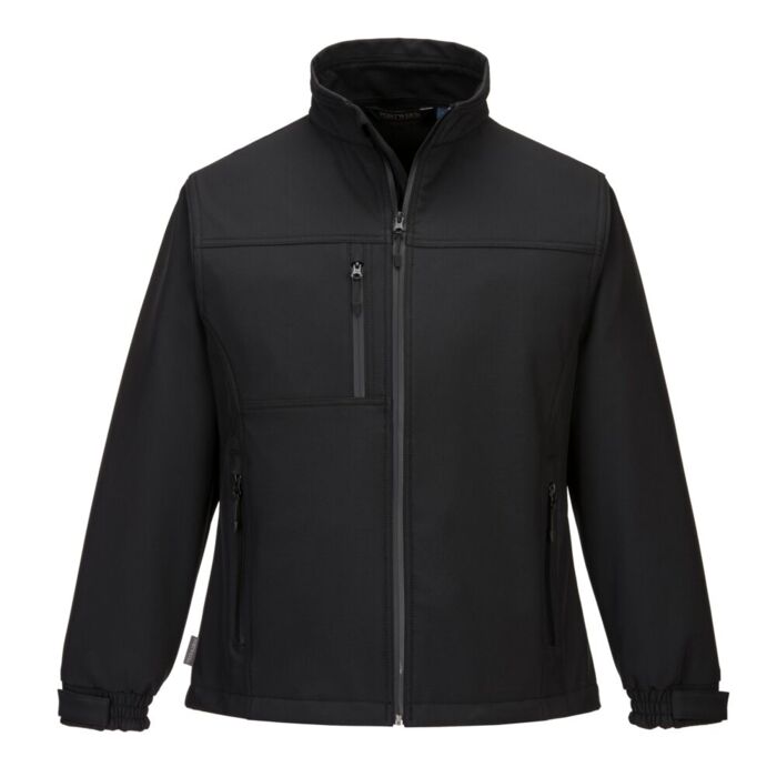 Portwest Charlotte Softshell Jacket Black Thumbnail