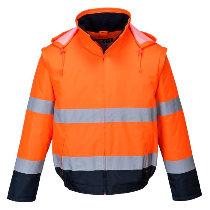 Portwest Essential 2in1 Jacket Orange Thumbnail