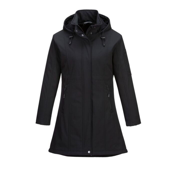 Portwest Carla Softshell Jacket (3L) Black Thumbnail
