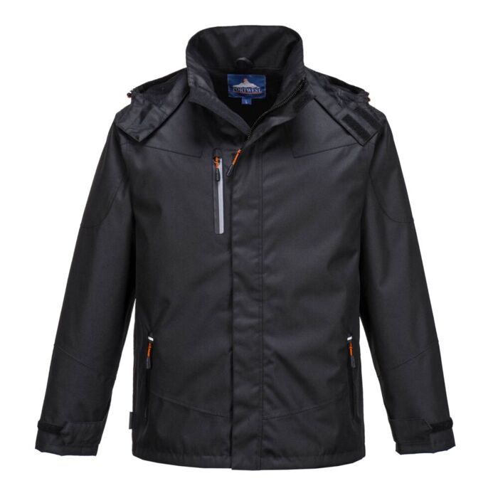 Portwest Outcoach Jacket Black Black Thumbnail