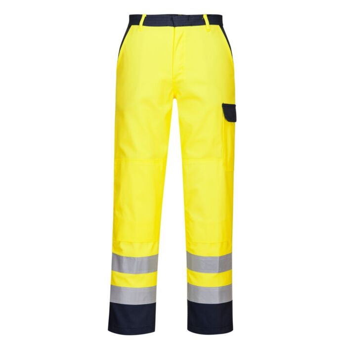 Portwest Hi-Vis Bizflame Pro Trousers Yellow Thumbnail