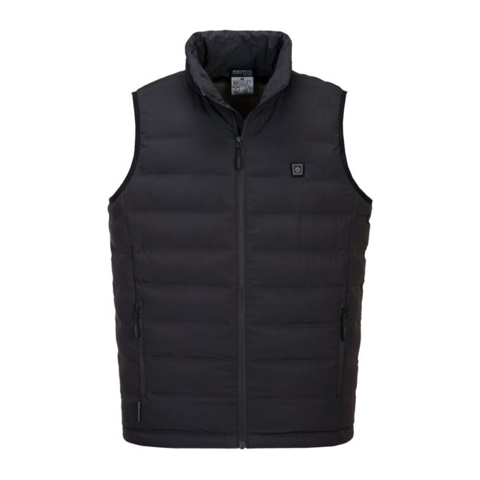 Portwest Ultrasonic Heated Tunnel Gilet Black Thumbnail
