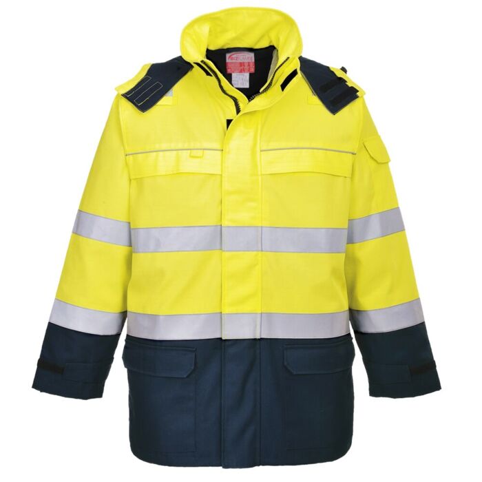 Portwest Bizflame Multi Arc Jacket Yellow Thumbnail