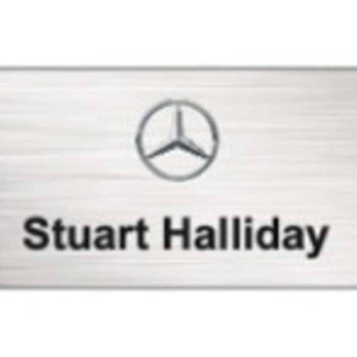 Mercedes Name Badge Thumbnail