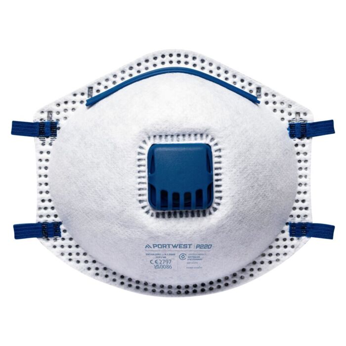 Portwest FFP2 Carbon Valved Respirator (Pk10) Thumbnail