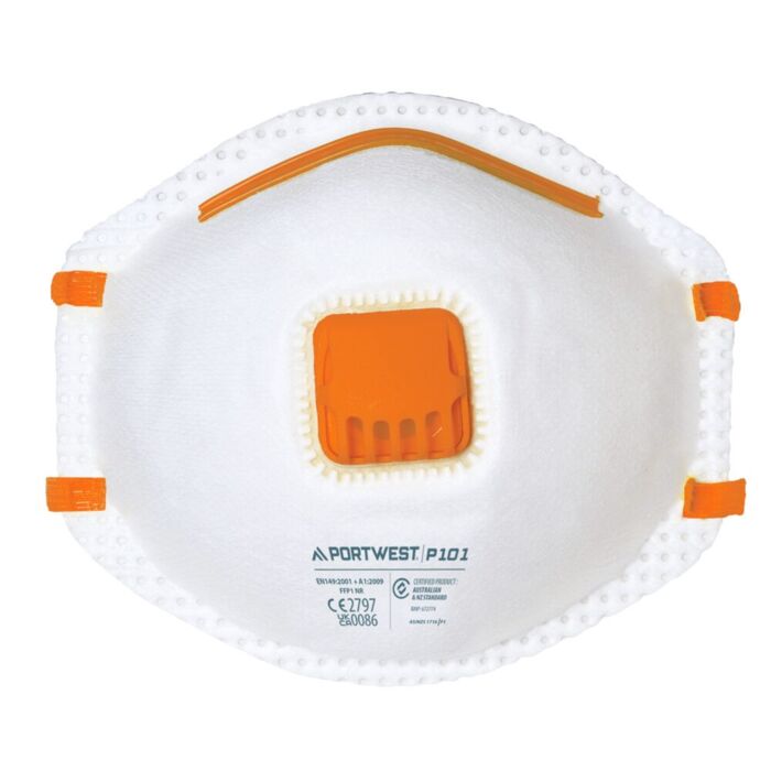Portwest FFP1 Valved Respirator (Pk10) Thumbnail