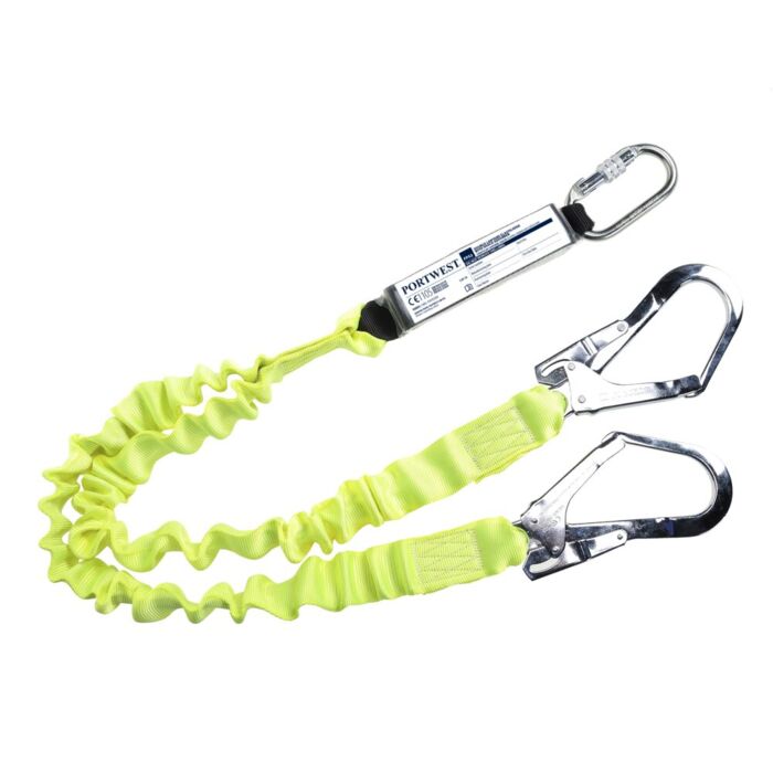 Portwest Double Elasticated 1.8m Lanyard With Shock Absorber Thumbnail