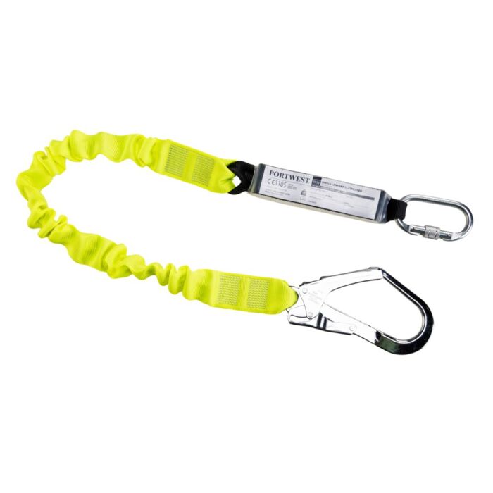 Portwest Single Elasticated 1.8m Lanyard With Shock Absorber Thumbnail
