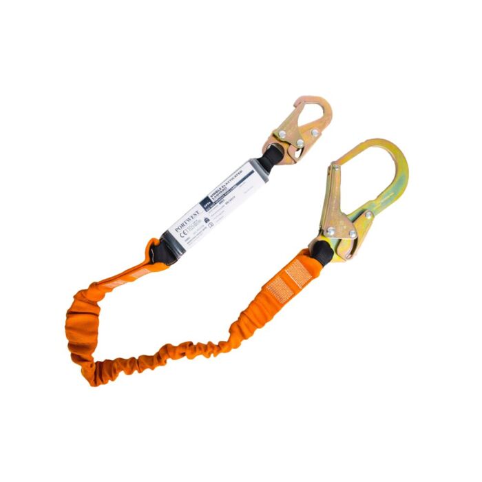 Portwest Single 140kg 1.8m Lanyard with Shock Absorber Thumbnail