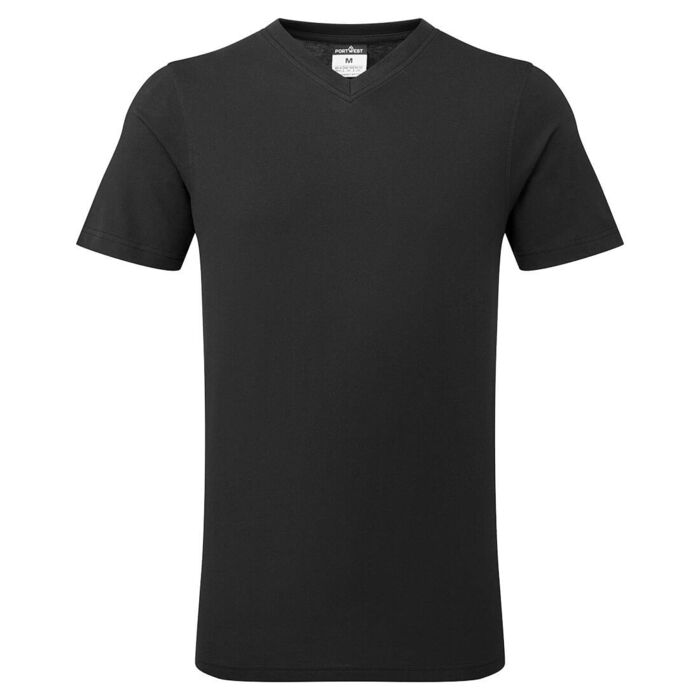Portwest V-Neck Cotton T-Shirt Thumbnail