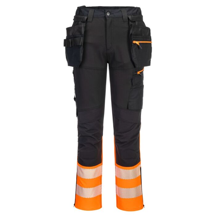Portwest DX4 Hi-Vis Class 1 Detachable Holster Pocket Craft Trousers Thumbnail