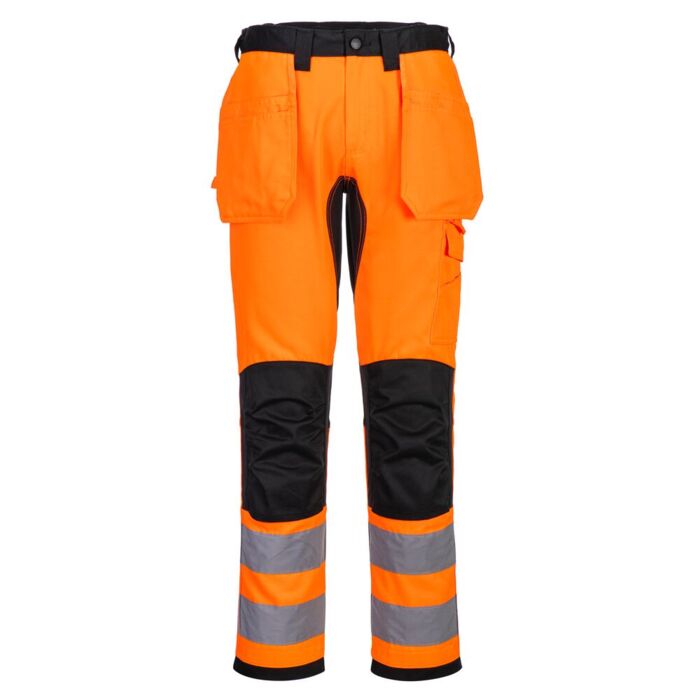 Portwest WX2 Eco Hi-Vis Holster Pocket Trousers Thumbnail