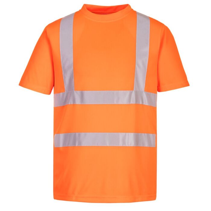 Portwest Eco Hi-Vis T-Shirt  (6 pack) Orange Thumbnail