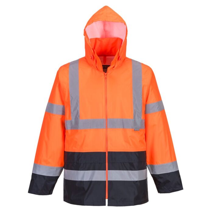 Portwest Hi-Vis Classic Contrast Jacket Orange Thumbnail