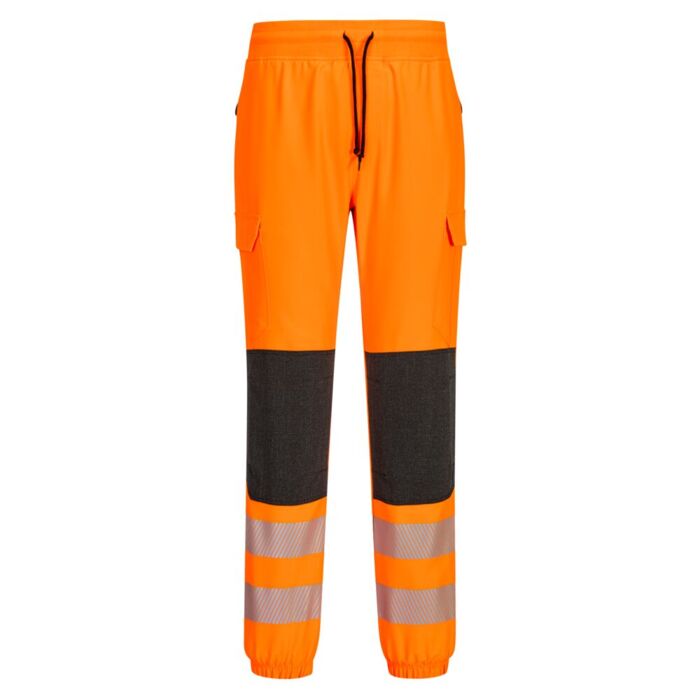 Portwest KX3 Hi-Vis Flexi Class 2 Jogger Orange/Black Thumbnail
