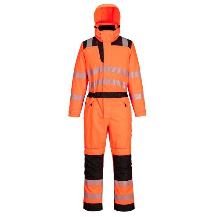 Portwest PW3 Hi-Vis Rain Coverall Thumbnail
