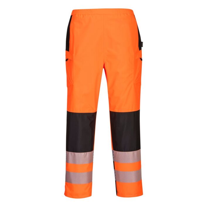 Portwest PW3 Hi-Vis Women's Rain Trouser Orange/Black Thumbnail