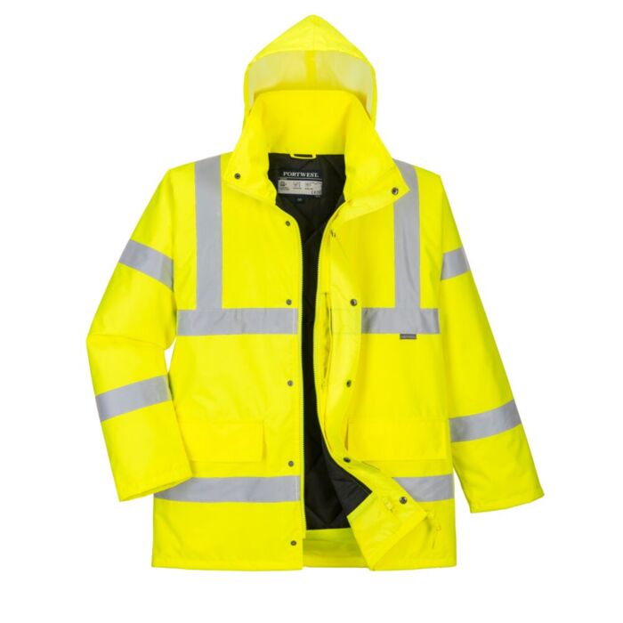 Portwest Hi-Vis Breathable Jacket Yellow Thumbnail