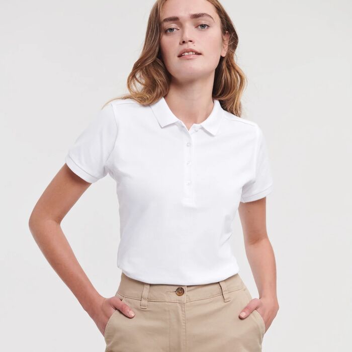 Ladies Stretch Polo Thumbnail