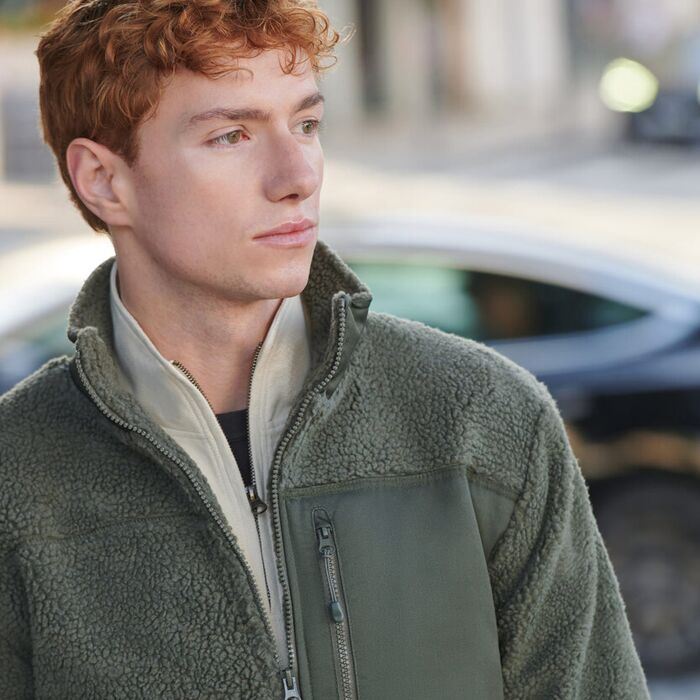 Recycled sherpa fleece Thumbnail